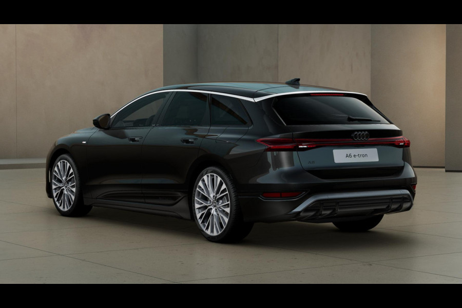 Audi A6 Avant e-tron Advanced edition 83 kWh omgevingscamera's, adaptive cruise assist, comfortsleutel, matrix-led koplampen, MMI-bijrijdersscherm, LM velgen 21", leder interieur