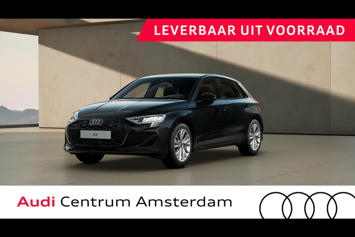 Audi A3 Sportback 40 TFSI e Pro Line navigatiesysteem, parkeersensoren voor&achter, stoelverwarming voorin, 3-zone airconditioning, Klimaatregelingspakket plus, Uitwijkassistent en afslaanassistent Audi A3 Sportback 40 TFSI e Pro Line navigatiesysteem, parkeersensoren voor&achter, stoelverwarming voorin, 3-zone airconditioning, Klimaatregelingspakket plus, Uitwijkassistent en afslaanassistent