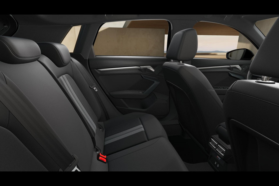 Audi A3 Sportback 40 TFSI e Pro Line navigatiesysteem, parkeersensoren voor&achter, stoelverwarming voorin, 3-zone airconditioning, Klimaatregelingspakket plus, Uitwijkassistent en afslaanassistent