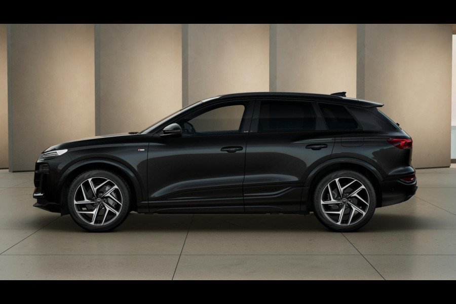 Audi Q6 Launch edition e-tron perf 100Kwh 225 kW / 306 PK S-edition, panoramadak, head-up display, B&O soundsyseem, adaptive cruise control, optiek zwart plus, s-sportstoelen