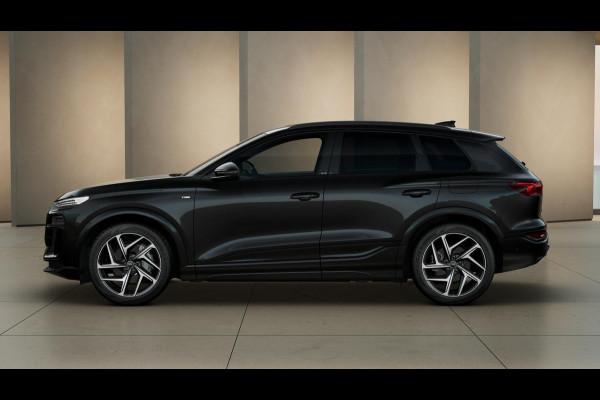 Audi Q6 Launch edition e-tron perf 100Kwh 225 kW / 306 PK S-edition, panoramadak, head-up display, B&O soundsyseem, adaptive cruise control, optiek zwart plus, s-sportstoelen