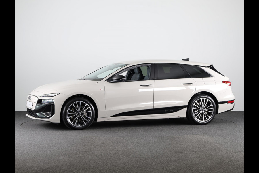 Audi A6 Avant Advanced edition e-tron 270kW/367pk 100kWh Avant E Tech Plus pakket, leder interieur, optiek pakket zwart-glanzend, privacy glass