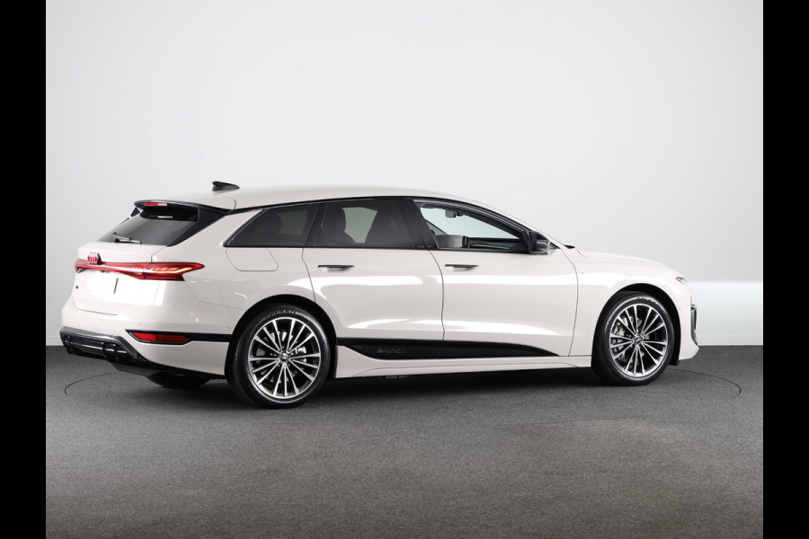 Audi A6 Avant Advanced edition e-tron 270kW/367pk 100kWh Avant E Tech Plus pakket, leder interieur, optiek pakket zwart-glanzend, privacy glass