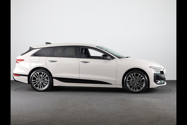 Audi A6 Avant Advanced edition e-tron 270kW/367pk 100kWh Avant E Tech Plus pakket, leder interieur, optiek pakket zwart-glanzend, privacy glass