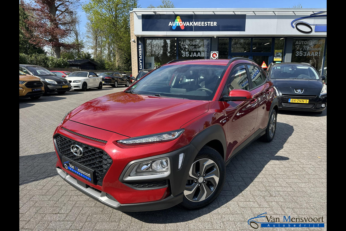 Hyundai Kona 1.6 GDI HEV Automaat Comfort Smart Navi|CarPlay|Camera|Trekhaak Hyundai Kona 1.6 GDI HEV Automaat Comfort Smart Navi|CarPlay|Camera|Trekhaak