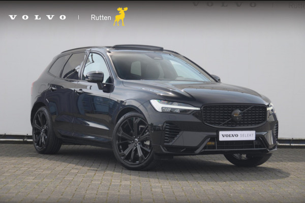 Volvo XC60 T8 455PK Automaat AWD Plus Black Edition / Luchtvering / Adaptieve cruise control / BLIS / / Stoelverwarming - en ventilatie / Parkeersensoren met 360 camera / Apple carplay / Panoramadak /