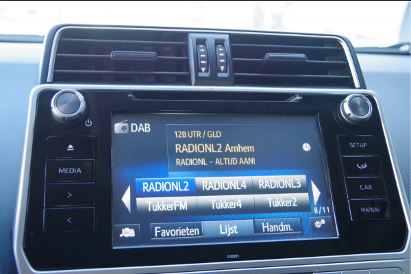Toyota Land Cruiser 2.8 D-4D-F 177PK AUT. LED, 3.5T TREKHAAK, CAMERA, NAVI, CRUISE, CLIMA, STOELVERWARMING, ELEKTR.