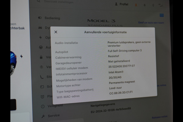 Tesla Model 3 RWD SR+ 60kWh 325PK FSD 3-Computer Lmv 19" AutoPilot Leder PanoDak Adaptive-Cruise Lmv Camera's Elektr.-Stuur+Stoelen+Spiegels+G Navi LED Comfortstoelen ACC DAB Keyless en Voorverwarmen interieur via App One-Pedal-Drive Origineel Nederlandse auto tot 11kw laden thuis! Garantie Accu tot 12-03-2028 max 160.000km 1.584kg licht!