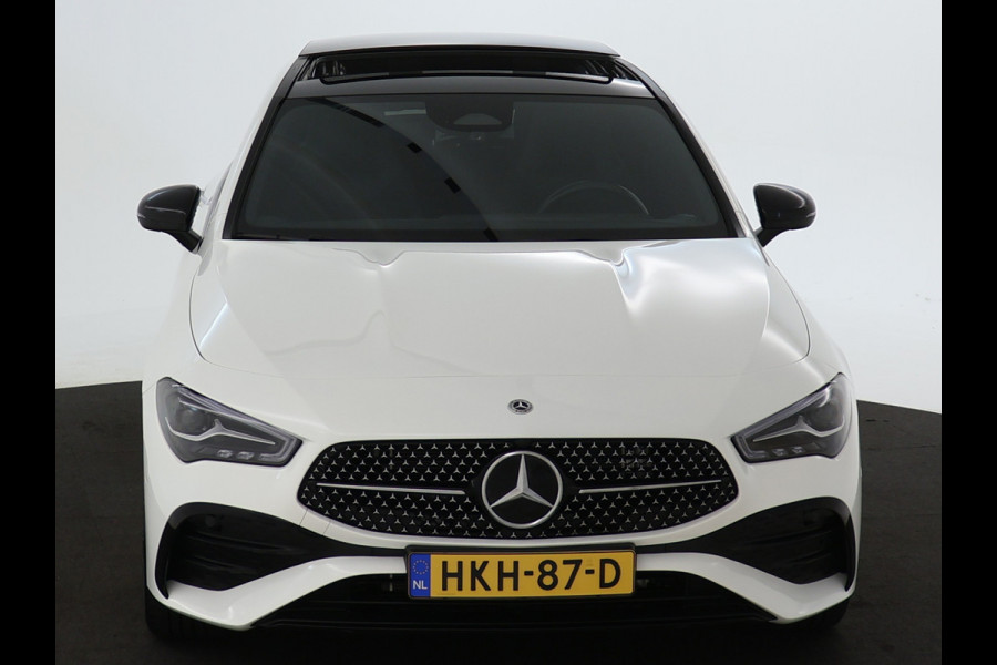 Mercedes-Benz CLA-Klasse Shooting Brake 250 e AMG Face Lift Plug-In Hybride | AMG Line Premium | Night Pakket | Panorama Schuif-Kanteldak | 11 kw Laden | Stuur en Stoelverwarmig | Inclusief 24 maanden MB Certified garantie voor Europa.