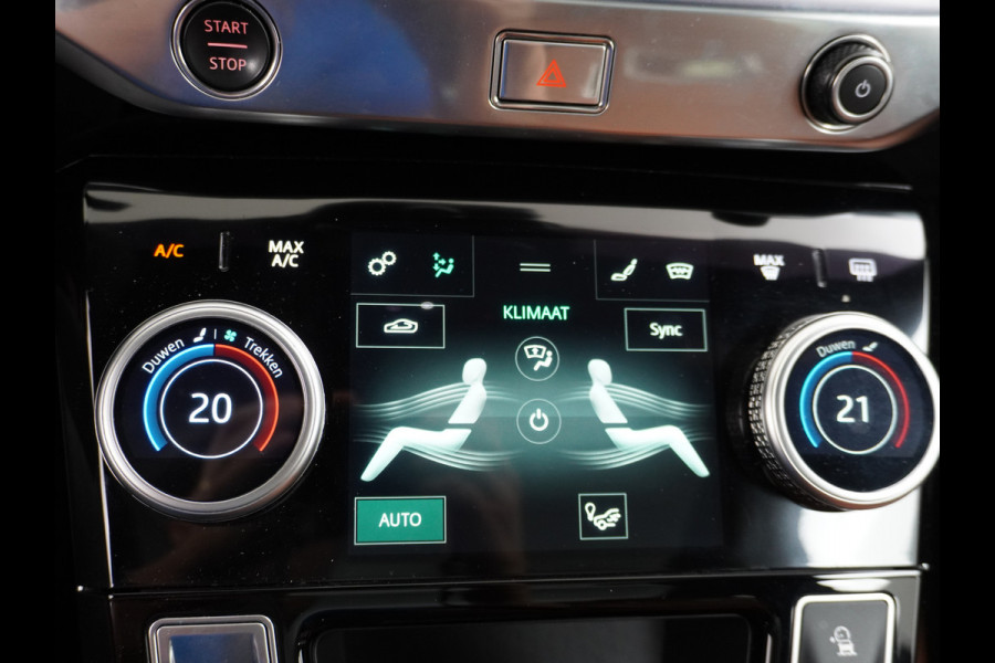 Jaguar I-PACE EV400 PK First HSE Pano-Dak Matrix LED Luchtvering €108K-nieuw! Lmv 22" Alcantara Stuur Leder-KuipStoelen+Ventilatie+Geheugen Ap Meridian™ Surround 825Watt Dual-Ecc achter ! Driver-Assistance-Pack AEB DodehoekDetector ASR Hill-Hold Roll-Stability Control Verkeersborddetectie vermoeidheidsherkenning Uitparke Orig. NLse auto 4,8sec 0-100 Snelladen tot 104kw DC 696Nm koppel ! 90kwh accu !