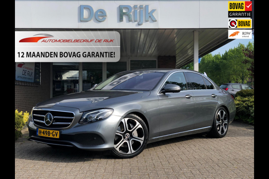 Mercedes-Benz E-Klasse 350 Advantage | Luxe Leder, Navi, Memory, 360Camera, ACC, Trekhaak, Sfeerverl., Stoelverw., Carplay/Android