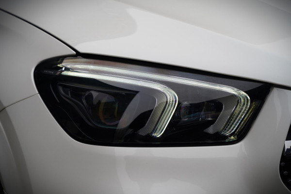 Mercedes-Benz GLE 350 D 4MATIC | Grijs Kenteken | AMG | Burmester | Adaptive Cruise Control | Stoelverwarming | Panoramadak | Luchtvering | Trekhaak | 360° Camera | BTW | Apple Carplay | Ambiance Verlichting | Leder | Nigh