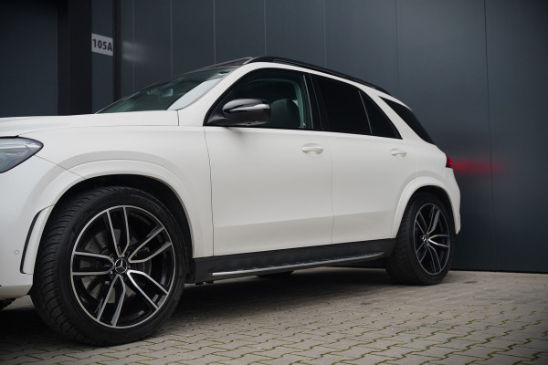 Mercedes-Benz GLE 350 D 4MATIC | Grijs Kenteken | AMG | Burmester | Adaptive Cruise Control | Stoelverwarming | Panoramadak | Luchtvering | Trekhaak | 360° Camera | BTW | Apple Carplay | Ambiance Verlichting | Leder | Nigh