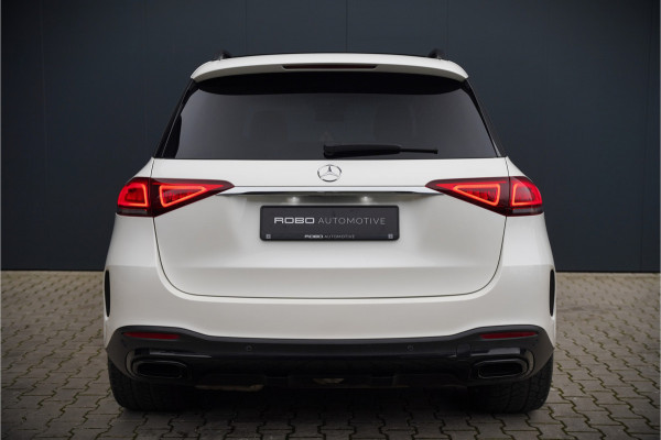 Mercedes-Benz GLE 350 D 4MATIC | Grijs Kenteken | AMG | Burmester | Adaptive Cruise Control | Stoelverwarming | Panoramadak | Luchtvering | Trekhaak | 360° Camera | BTW | Apple Carplay | Ambiance Verlichting | Leder | Nigh