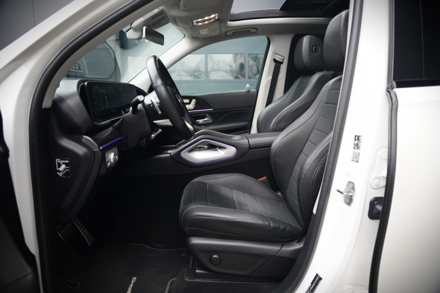 Mercedes-Benz GLE 350 D 4MATIC | Grijs Kenteken | AMG | Burmester | Adaptive Cruise Control | Stoelverwarming | Panoramadak | Luchtvering | Trekhaak | 360° Camera | BTW | Apple Carplay | Ambiance Verlichting | Leder | Nigh
