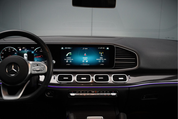 Mercedes-Benz GLE 350 D 4MATIC | Grijs Kenteken | AMG | Burmester | Adaptive Cruise Control | Stoelverwarming | Panoramadak | Luchtvering | Trekhaak | 360° Camera | BTW | Apple Carplay | Ambiance Verlichting | Leder | Nigh