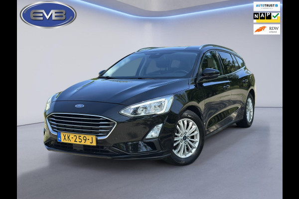 Ford FOCUS Wagon 1.0 EcoBoost 125 pk Titanium Business, climaat control, navigatie, Nederlandse auto met nationale auto pas