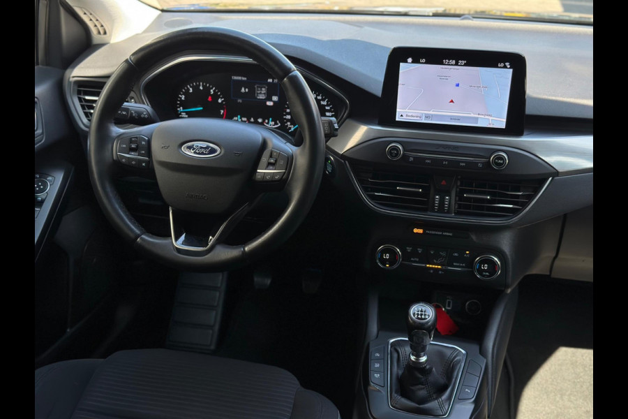Ford FOCUS Wagon 1.0 EcoBoost 125 pk Titanium Business, climaat control, navigatie, Nederlandse auto met nationale auto pas
