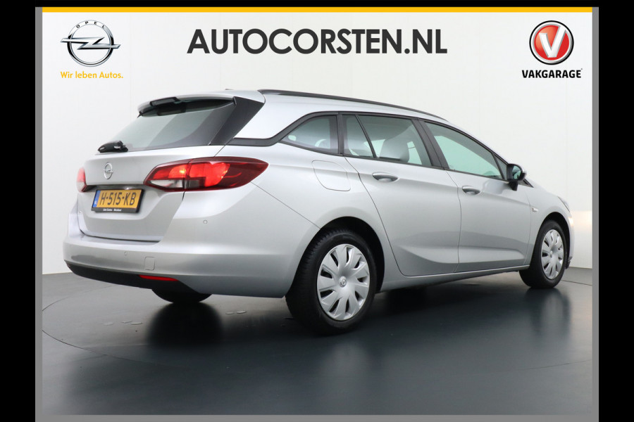 Opel Astra Sports Tourer T131PK Apple Carplay Android Auto Navi Ecc AGR-Comfort-Stoel Regen-Lichtsensor Stoel+Stuurverwarming Cruise Contro Led Winterpakket Business Edition