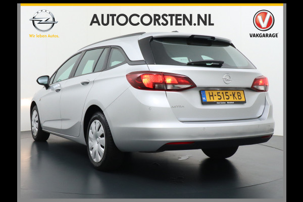 Opel Astra Sports Tourer T131PK Apple Carplay Android Auto Navi Ecc AGR-Comfort-Stoel Regen-Lichtsensor Stoel+Stuurverwarming Cruise Contro Led Winterpakket Business Edition