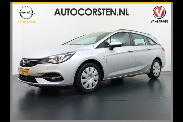 Opel Astra Sports Tourer T131PK Apple Carplay Android Auto Navi Ecc AGR-Comfort-Stoel Regen-Lichtsensor Stoel+Stuurverwarming Cruise Contro Led Winterpakket Business Edition