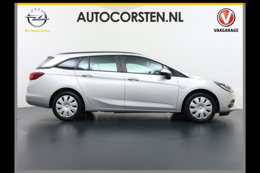 Opel Astra Sports Tourer T131PK Apple Carplay Android Auto Navi Ecc AGR-Comfort-Stoel Regen-Lichtsensor Stoel+Stuurverwarming Cruise Contro Led Winterpakket Business Edition
