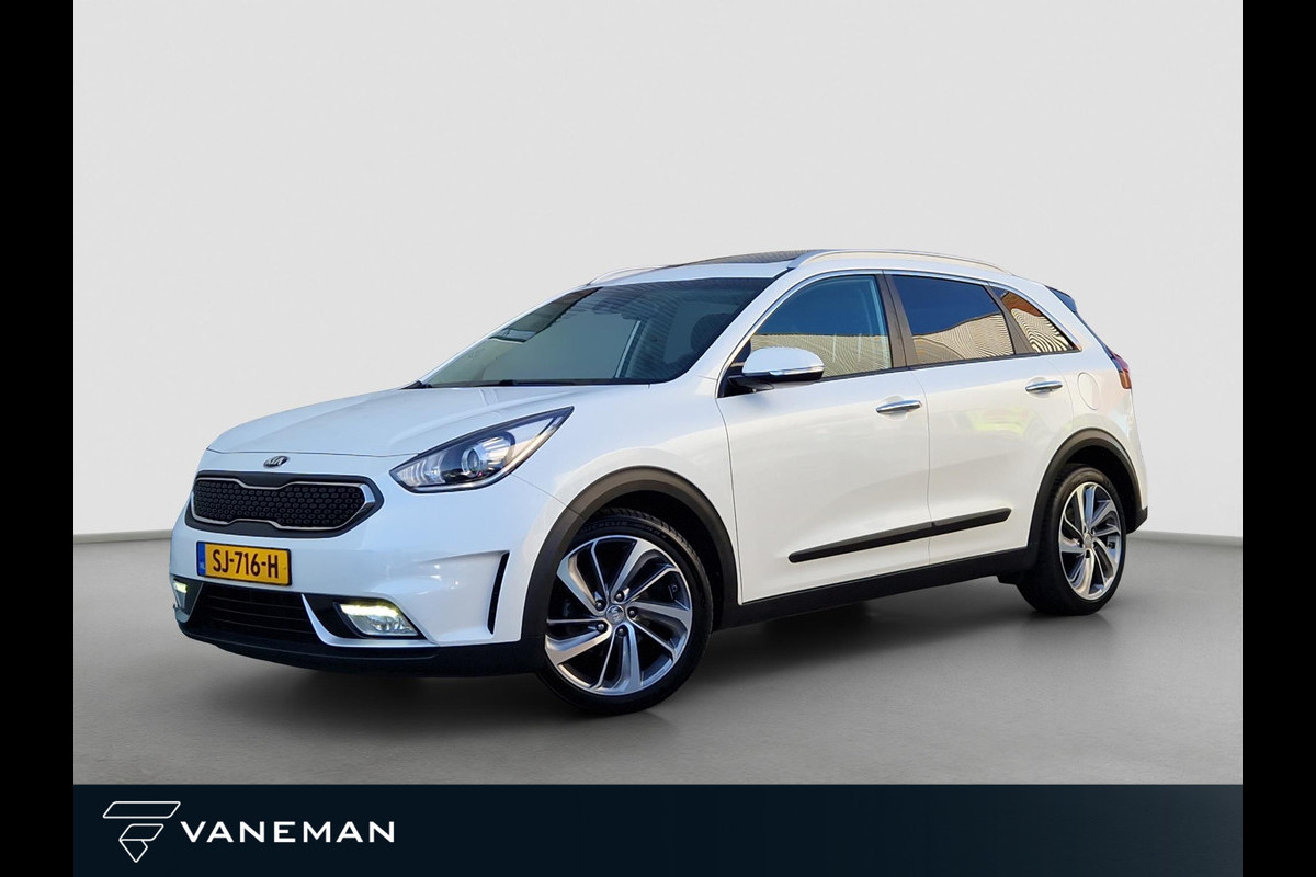 Kia Niro 1.6 GDi Hybrid Edition | Open Dak | Clima | Cruise | PDC | Android Auto / Apple Carplay | Stoelverwarming | Kia Niro 1.6 GDi Hybrid Edition | Open Dak | Clima | Cruise | PDC | Android Auto / Apple Carplay | Stoelverwarming |