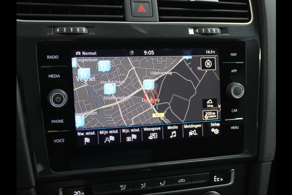 Volkswagen e-Golf AUT. Adaptive Cruise Apple Carplay Android Navi Climatronic Pdc Led Regen-Lichtsensor 36kWh Privacy Glas Bluetooth Spiegelpakket Car-Net App-Connect Wifi E-DITION 1e Eigenaar