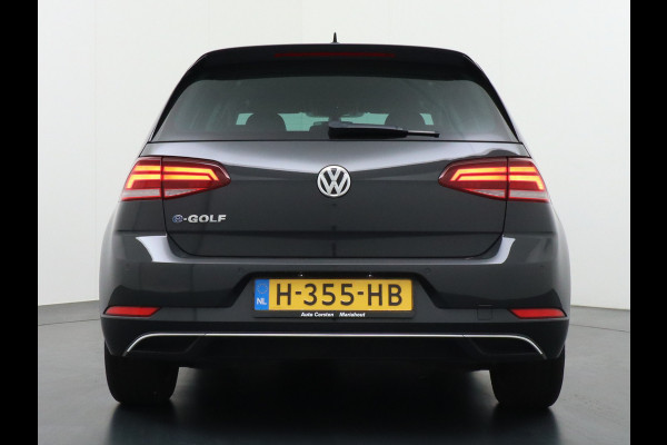 Volkswagen e-Golf AUT. Adaptive Cruise Apple Carplay Android Navi Climatronic Pdc Led Regen-Lichtsensor 36kWh Privacy Glas Bluetooth Spiegelpakket Car-Net App-Connect Wifi E-DITION 1e Eigenaar