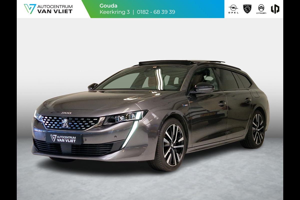 Peugeot 508 SW 1.6 HYbrid 225pk GT Line Trekhaak | Dakraam | Leder | Navigatie | Focal HiFi | Massagestoel Peugeot 508 SW 1.6 HYbrid 225pk GT Line Trekhaak | Dakraam | Leder | Navigatie | Focal HiFi | Massagestoel