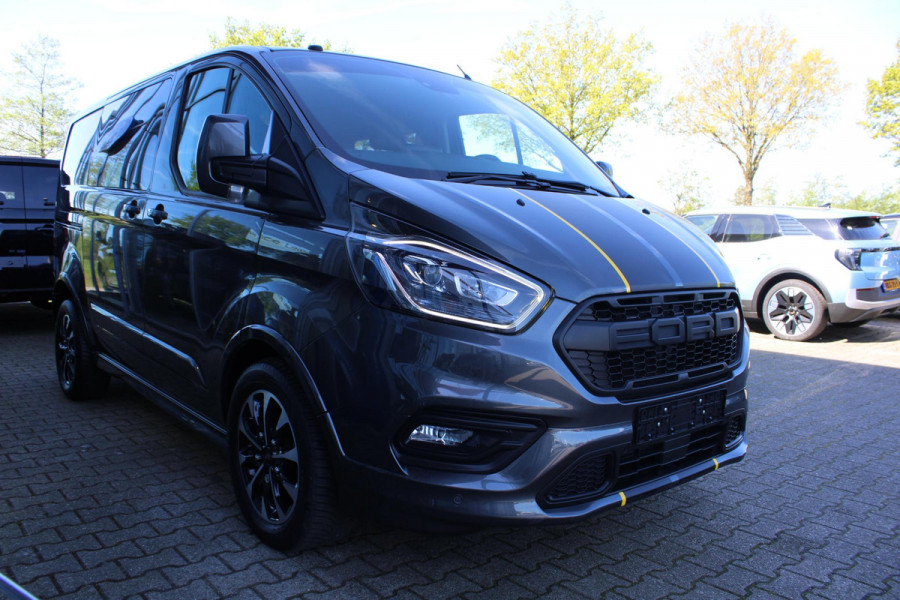 Ford Transit Custom 310 2.0 TDCI L1H1 Sport DC | 170pk | Dubbele Cabine | Trekhaak | Xenon Koplampen | Navigatiesysteem | Camera