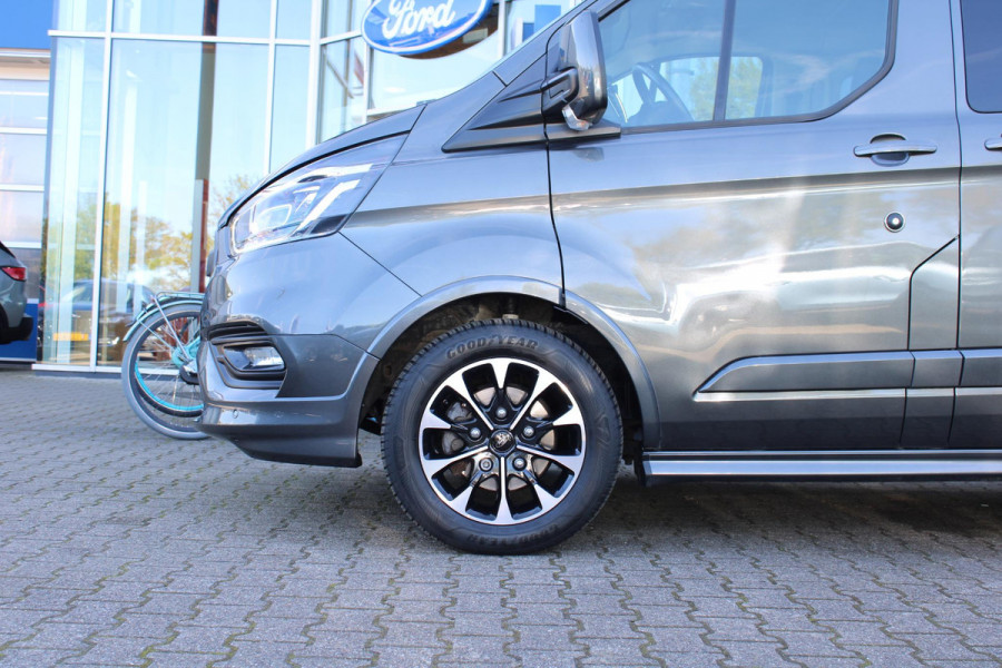 Ford Transit Custom 310 2.0 TDCI L1H1 Sport DC | 170pk | Dubbele Cabine | Trekhaak | Xenon Koplampen | Navigatiesysteem | Camera