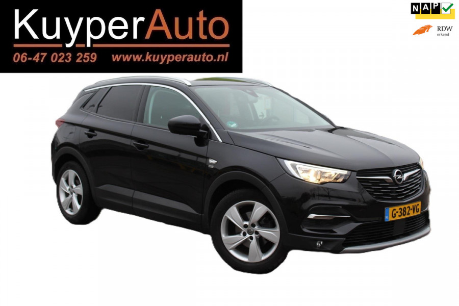 Opel Grandland X 1.2 Turbo 120 Jaar Edition AUTOMAATdealer onderhouden multimedia apple androitvol opties