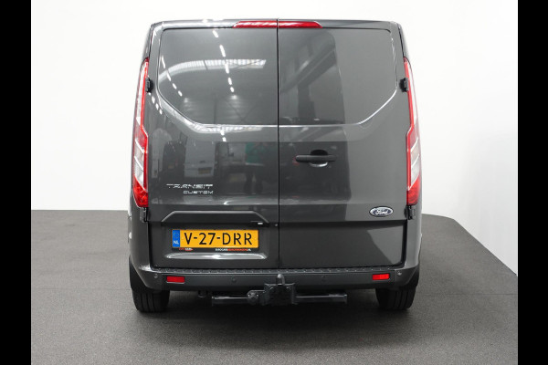 Ford Transit Custom 300 2.0 TDCI 130pk L2H1 Trend Automaat Airco Navigatie Cruisecontrol Camera Parkeersensoren Trekhaak Betimmering