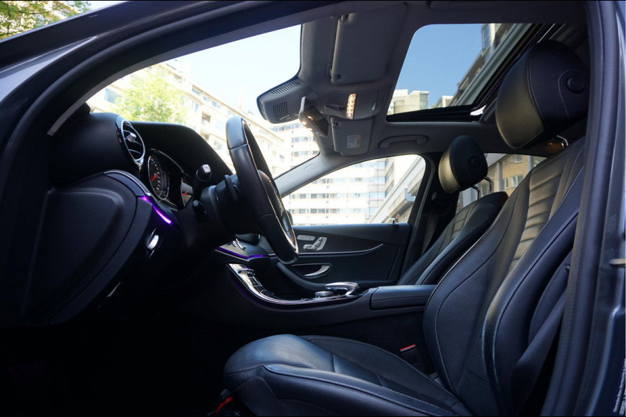 Mercedes-Benz E-Klasse 350 Premium Plus Exclusive Night | Sfeerverlichting | Panoramadak | Stoelen met MEMORY/ VERWAMING/ KOELING | Geperforeerd leer