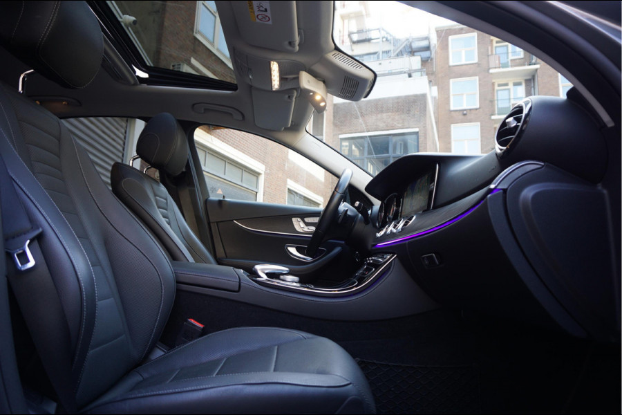 Mercedes-Benz E-Klasse 350 Premium Plus Exclusive Night | Sfeerverlichting | Panoramadak | Stoelen met MEMORY/ VERWAMING/ KOELING | Geperforeerd leer