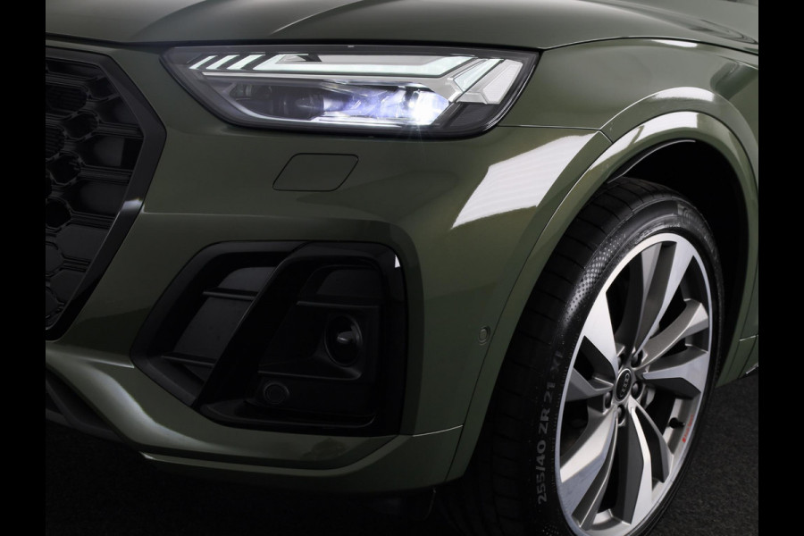 Audi Q5 S edition Competition 50 TFSI e 220 kW / 299 PK SU panoramadak, adaptive airsuspension, comfortsleutel, optiekpakket zwart plus, assistentiepakket parking