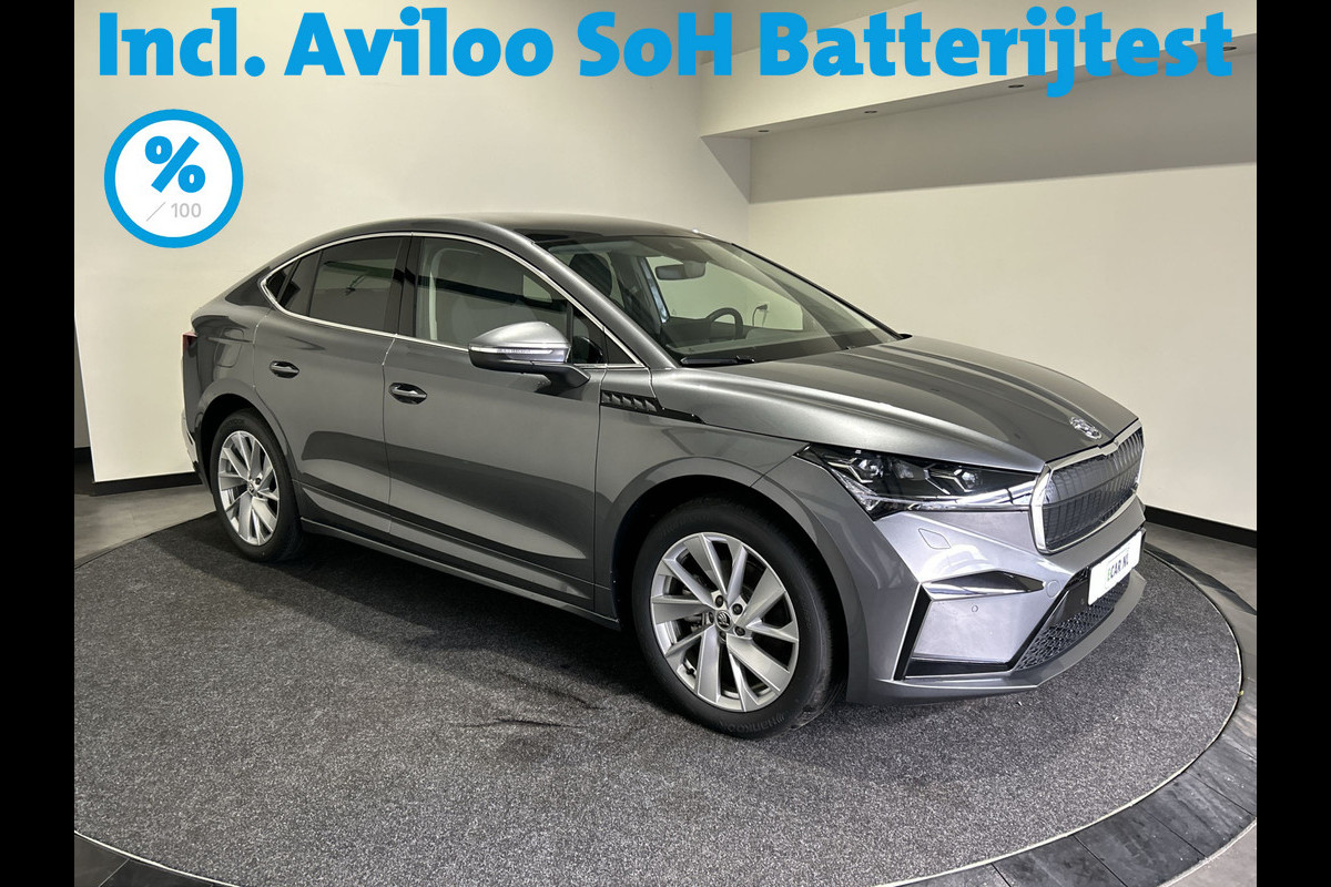 Škoda Enyaq Coupé 60 Sportline | LED | Glazen dak | Lichtmetalen Velgen 20 inch | NIEUW! Vanuit voorraad leverbaar SoH (batterijcheck) 100 % score! Škoda Enyaq Coupé 60 Sportline | LED | Glazen dak | Lichtmetalen Velgen 20 inch | NIEUW! Vanuit voorraad leverbaar SoH (batterijcheck) 100 % score!