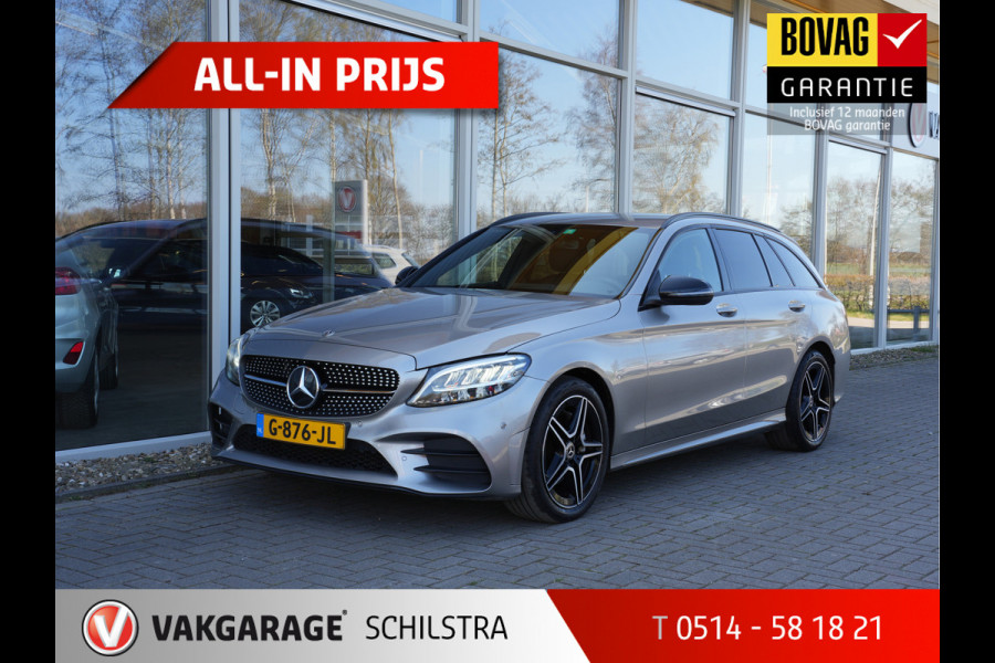 Mercedes-Benz C-Klasse Estate 160 Business Solution AMG Night Automaat | Navigatie | LED | Camera