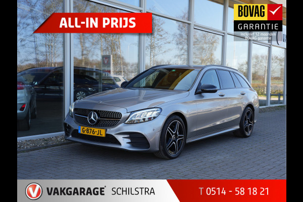 Mercedes-Benz C-Klasse Estate 160 Business Solution AMG Night Automaat | Navigatie | LED | Camera