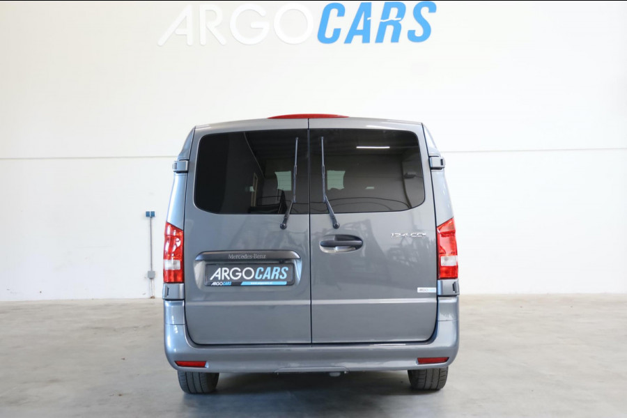 Mercedes-Benz Vito 124 CDI TOURER AUT DUBBELE CAB LED 237PK 5 PERS NAVI BLIS CLIMA CRUISE CONTROL LEASE V/A €144 P.M. INRUIL MOG