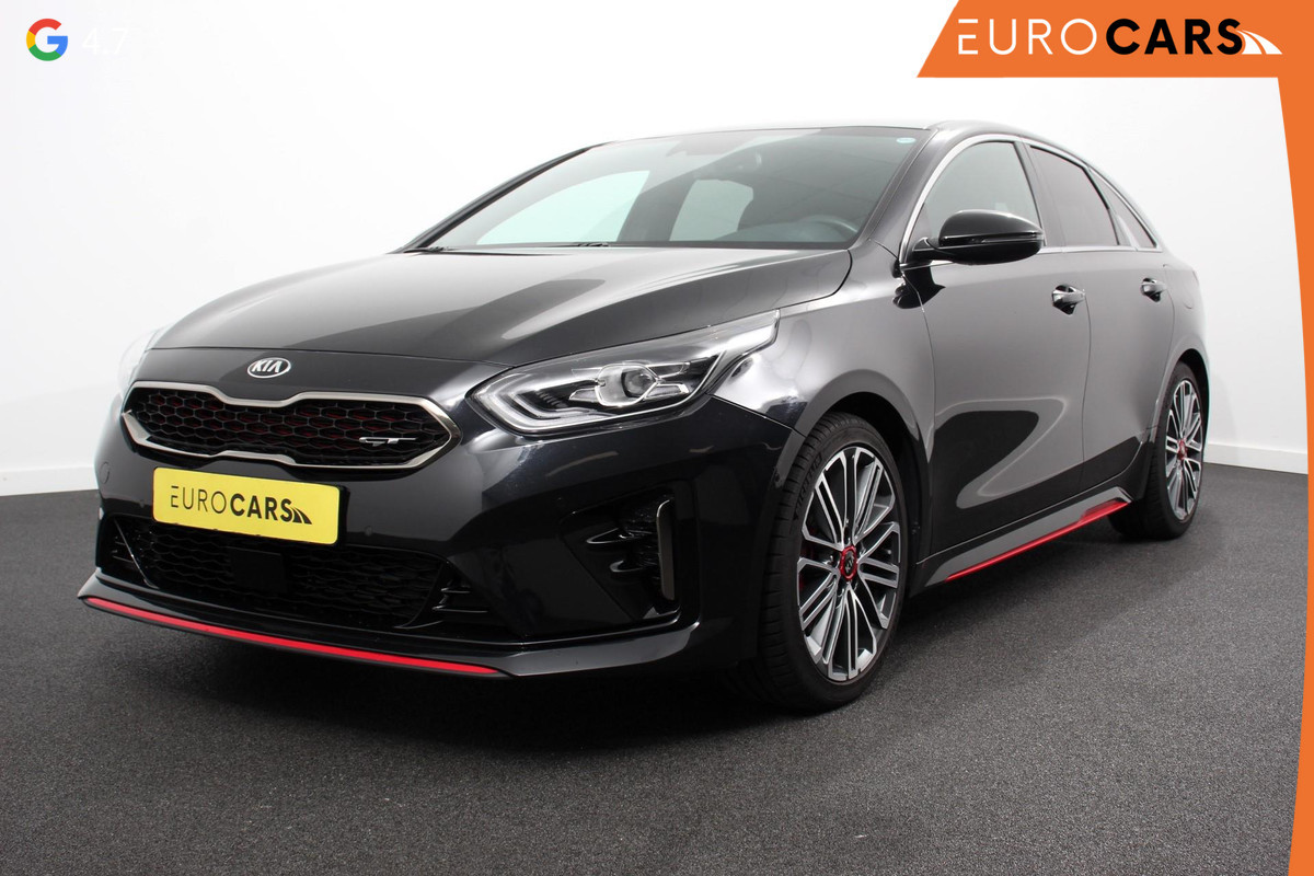 Kia ProCeed 1.6 T-GDi 204pk Automaat GT Navigatie Apple Carplay/Android Auto Parkeersensoren Camera Blind Spot Assist Afneembare trekhaak Stoel- en stuurverwarming Elektrische achterklep Keyless Entry/Start | Ledverlichting | Virtual Cockpit Kia ProCeed 1.6 T-GDi 204pk Automaat GT Navigatie Apple Carplay/Android Auto Parkeersensoren Camera Blind Spot Assist Afneembare trekhaak Stoel- en stuurverwarming Elektrische achterklep Keyless Entry/Start | Ledverlichting | Virtual Cockpit