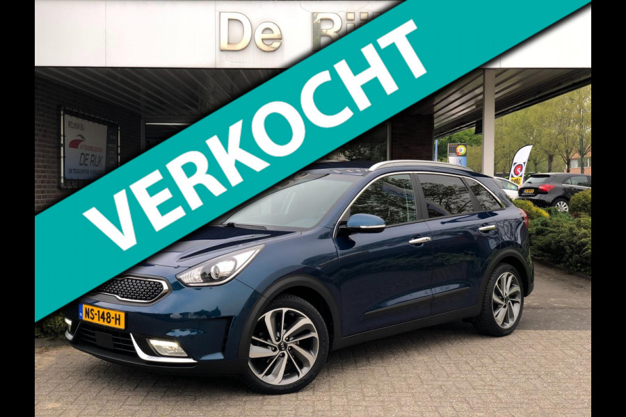 Kia Niro 1.6 GDi Hybrid ExecutiveLine | Leder, Navi, Camera, Memory, ACC, Stoelverw.+Koeling, Stuurverw., DAB | NAP |