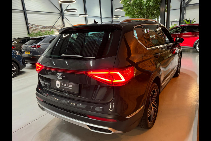 Seat Tarraco 1.5 TSI Xcellence Garantie CarPlay Camera Beats PDC Blindspot Adoptieve Cruise Lane Front Clima Navi LED Rijklaar