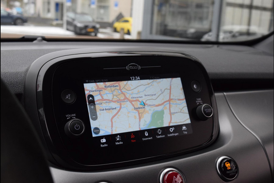 Fiat 500X 150PK|Sport|Aut|Leer|Camera|Trekhaak|ACC
