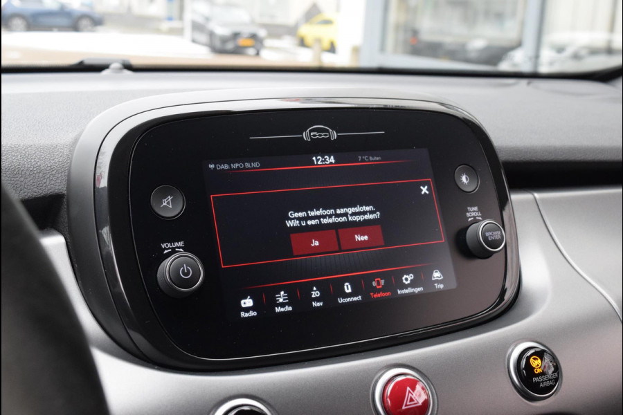 Fiat 500X 150PK|Sport|Aut|Leer|Camera|Trekhaak|ACC