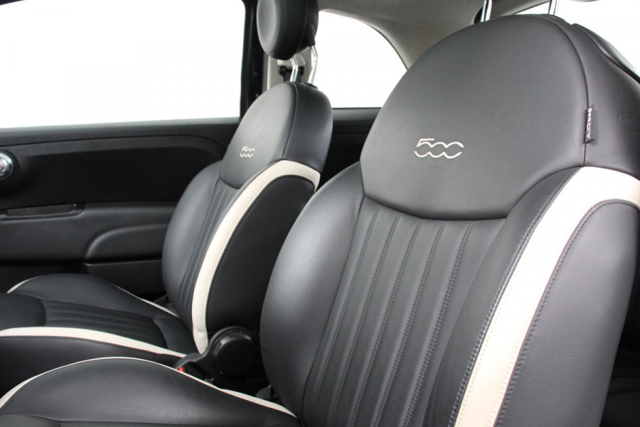 Fiat 500 1.2 Star | Lederen Bekleding | Navigatie | Panorama dak | Climate Control | Parkeer Sensoren | Lichtmetalen Velgen