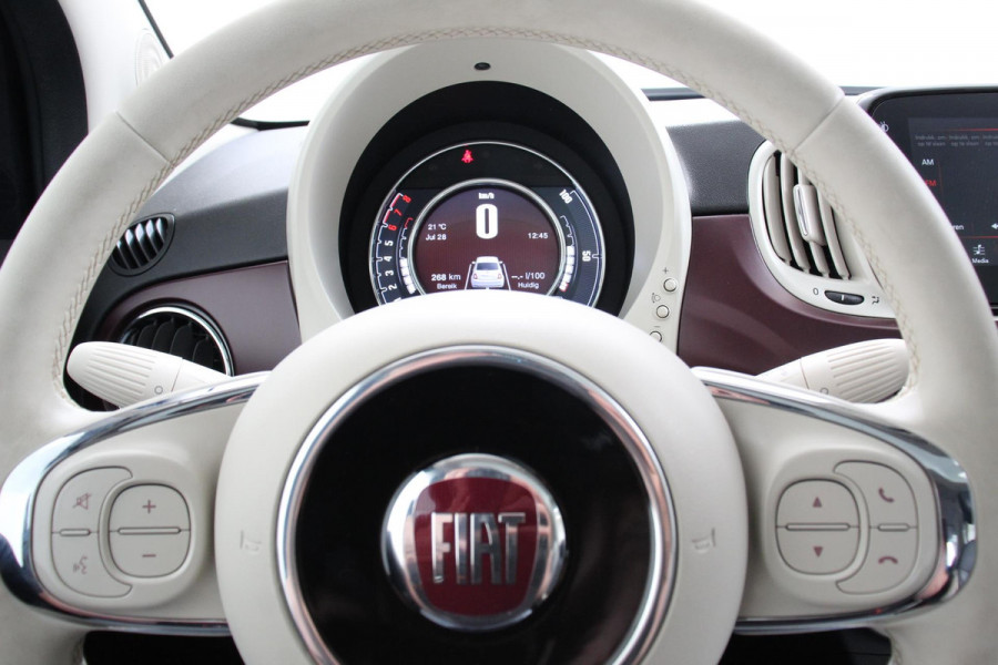 Fiat 500 1.2 Star | Lederen Bekleding | Navigatie | Panorama dak | Climate Control | Parkeer Sensoren | Lichtmetalen Velgen