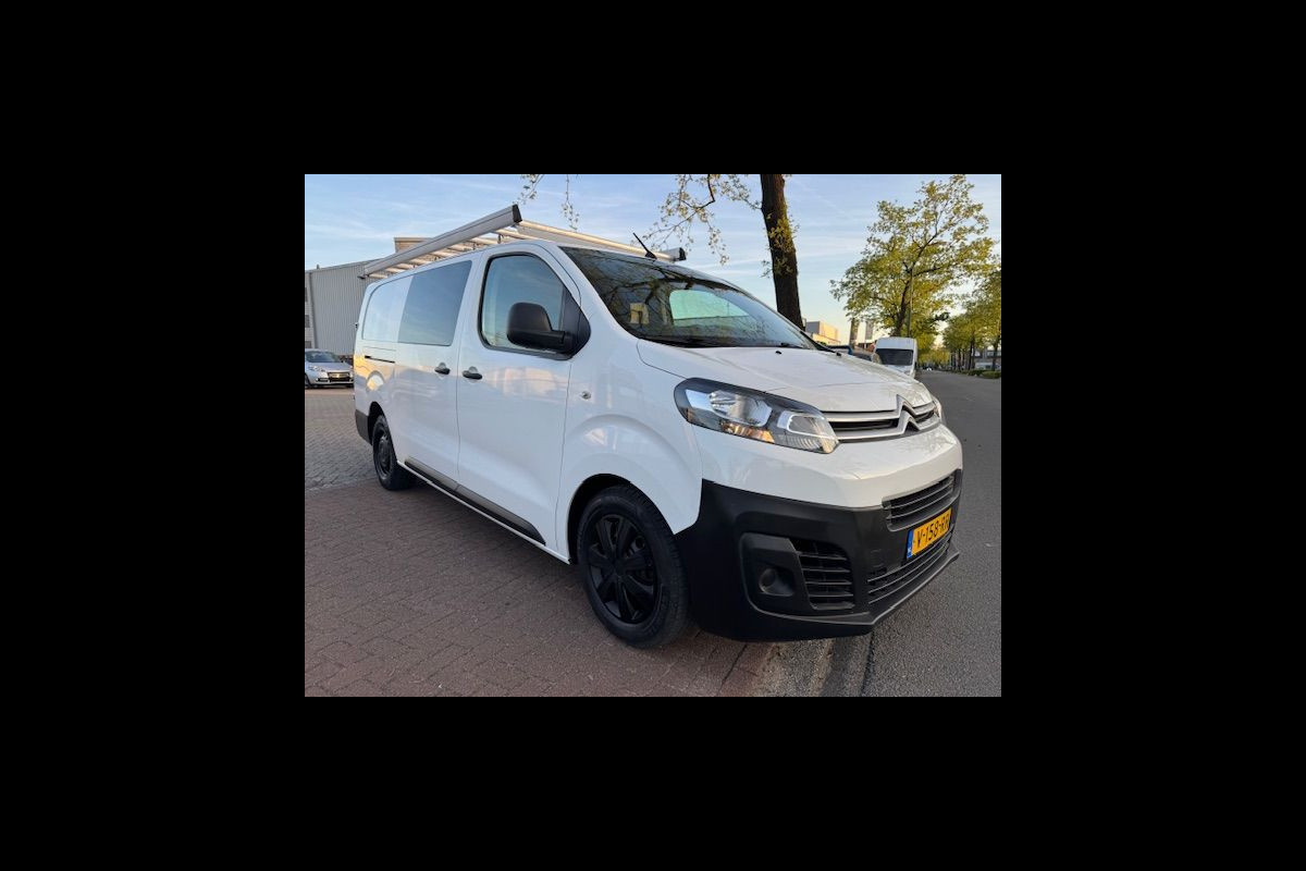 Citroën Jumpy 2.0 BlueHDI 120 Club XL Dubbel Cabine Lange Uitvoering Airco,Cruisecontrol,Navigatie Citroën Jumpy 2.0 BlueHDI 120 Club XL Dubbel Cabine Lange Uitvoering Airco,Cruisecontrol,Navigatie