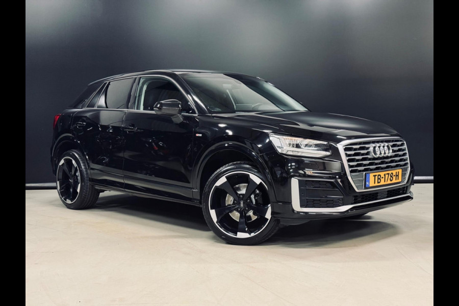 Audi Q2 1.4 TFSI 150PK S-Line, S-Tronic, Navi, 19" Rotors, Camera, Hud, PDC, Voll Led, Bluetooth/Tel, Volledig Onderhoud